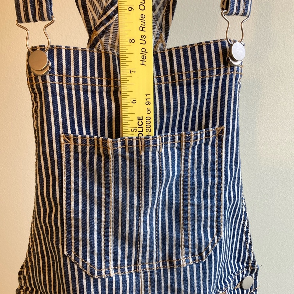 No boundaries short bib overalls relaxed fit XS - Picture 8 of 13